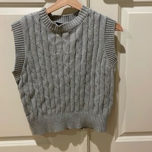 Forever 21 grey Sweater vest